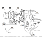 Ensemble bouton de commande pour blender MAGIMIX 11611 / 11612 / 11616