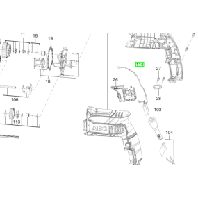 Anti-parasite perceuses AEG Powertools SB2E850R / SB2E1100RV