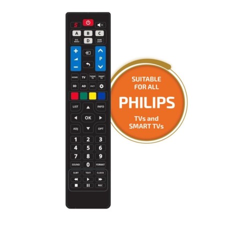 Télécommande UNIVERSELLE pour tous téléviseurs PHILIPS