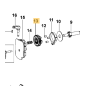 Pignon boîte de vitesse perceuse BLACK & DECKER KR1001