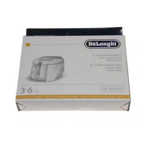 Kit de filtres friteuses DELONGHI F28 - D28