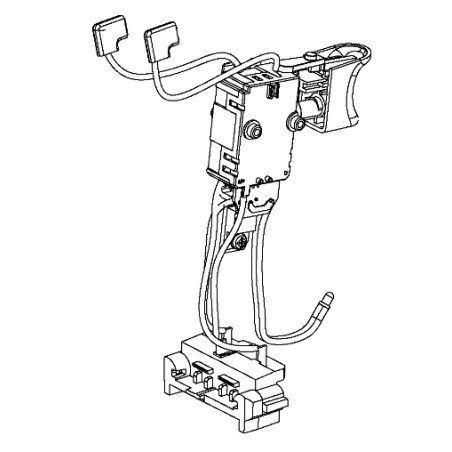 Interrupteur perceuses BLACK & DECKER BDCD12 / BDCDD12 - 90620610-01