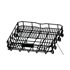 Panier inférieur pour lave-vaisselle de marque GLEM GDF324 - GDS625