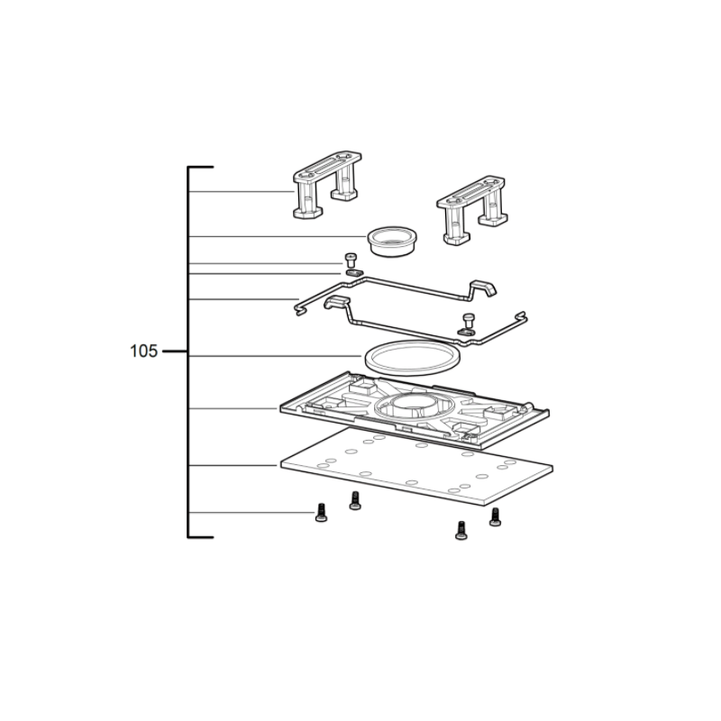 Plateau de ponceuse AEG Powertools FS250