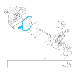 Filtre à air taille-haies DOLMAR HT-2350D