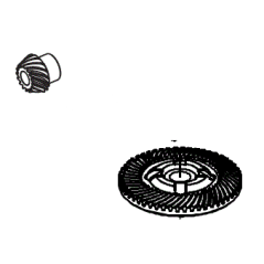 Pignons pour meuleuses d'angle AEG WS22-230 / WS24-230V