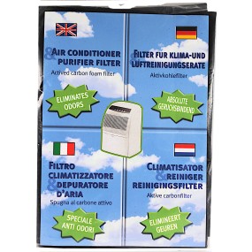 Filtre à charbon actif pour tous climatiseurs, Universel toutes marques