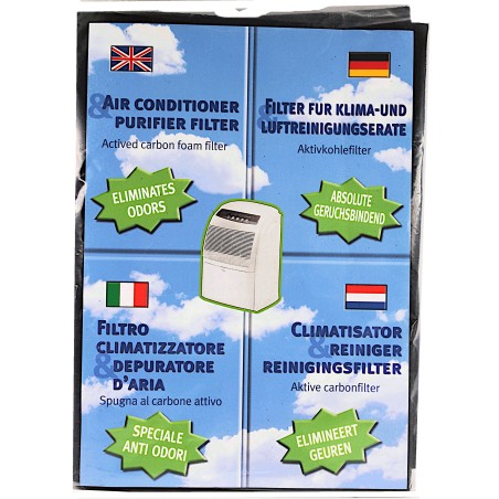 Filtre à charbon actif pour tous climatiseurs, Universel toutes marques