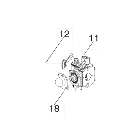 Carburateur pour souffleur MC CULLOCH GB320 / GBV325