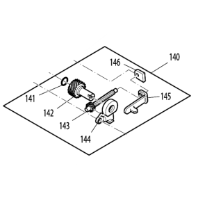 Tendeur de chaine pour tronçonneuse DOLMAR PS32C