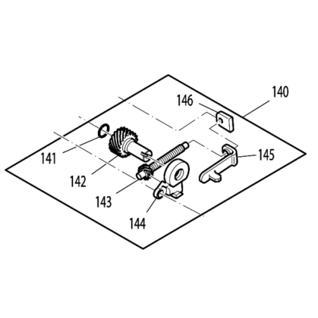 Tendeur de chaine pour tronçonneuse DOLMAR PS32C