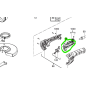 Interrupteur meuleuses AEG Powertools WS22-180E / WS24-230GEV Interrupteur meuleuses AEG Powertools WS22-180E / WS24-230GEV