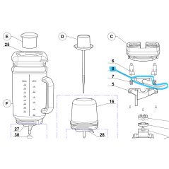 Micro-switch de sécurité MAGIMIX BLENDER et BLENDER POWER