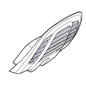 Carter de protection taille-haie BOSCH AdvancedHedgecut 65 / UniversalHedgeCut 60 Carter de protection taille-haie BOSCH AdvancedHedgecut 65 / UniversalHedgeCut 60