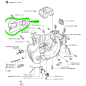 Plaque de guidage pour tronçonneuses HUSQVARNA 340, 345, 350
