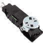 Verrou de porte pour four AEG / ELECTROLUX / FAURE BP7614000M / FYB352X Verrou de porte pour four AEG / ELECTROLUX / FAURE BP7614000M / FYB352X