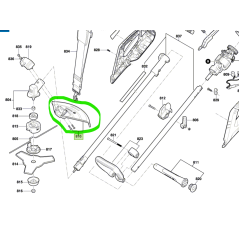 Carter de protection débroussailleuse BOSCH AFS23-27