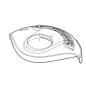 Carter de protection coupe bordure BOSCH ART23SL / ART2300 Carter de protection coupe bordure BOSCH ART23SL / ART2300