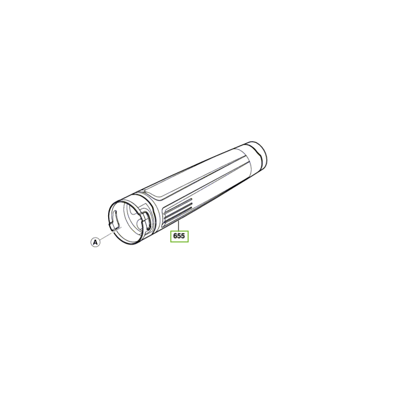 Tube pour souffleur BOSCH AdvancedLeafBlower 36V-750