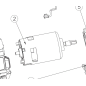 Moteur 5131032997 clé à chocs RYOBI R18IW3-0, R18IW3-L15S, R18IW3-120S Moteur 5131032997 clé à chocs RYOBI R18IW3-0, R18IW3-L15S, R18IW3-120S