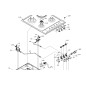 Coude raccord gaz joint plat table de cuisson GLEM XTE32