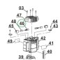 Charbons 435047001046 pour défonçeuse EINHELL TH-RO1100E, TC-RO1155E Charbons 435047001046 pour défonçeuse EINHELL TH-RO1100E, TC-RO1155E