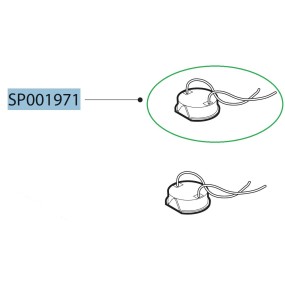 Spot halogéne ZSP001971 pour la hotte AIRLUX AHW981BK