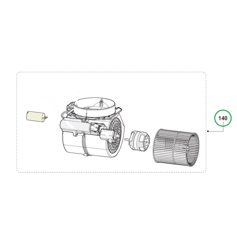 Moteur ZSPL0085 hottes AIRLUX AHDP650IX, AHDP950IX, AHP65IX, AHP65IXN Moteur ZSPL0085 hottes AIRLUX AHDP650IX, AHDP950IX, AHP65IX, AHP65IXN