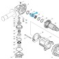 Pignon de sortie 227520-1 moteur meuleuses MAKITA GA5021C - GA6021 Pignon de sortie 227520-1 moteur meuleuses MAKITA GA5021C - GA6021