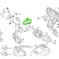 Levier inverseur perceuse BOSCH AdvancedImpact 18 / PSR 1800 LI-2 Levier inverseur perceuse BOSCH AdvancedImpact 18 / PSR 1800 LI-2