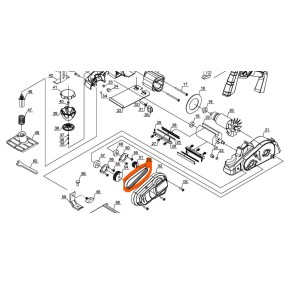 Courroie pour rabot EINHELL TC-PL750 - Pièces détachées EINHELL