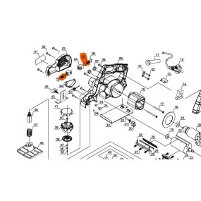 Charbons moteur pour rabot EINHELL TC-PL750 - Pièces détachées EINHELL