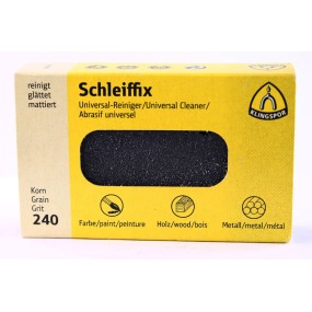 Gomme abrasive GRAIN FIN pour atténuer les imperfections toute surface en métal