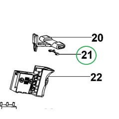 Ressort 90560638 pour inverseur perceuse BLACK & DECKER KR1102 STANLEY FME142