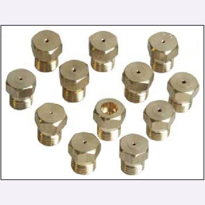 Kit de 6 injecteurs gaz butane pour cuisinière GLEM et AIRLUX Kit de 6 injecteurs gaz butane pour cuisinière GLEM et AIRLUX