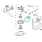 Interrupteur 651527-0 pour ponceuses MAKITA BO4553 - BO4556 Interrupteur 651527-0 pour ponceuses MAKITA BO4553 - BO4556