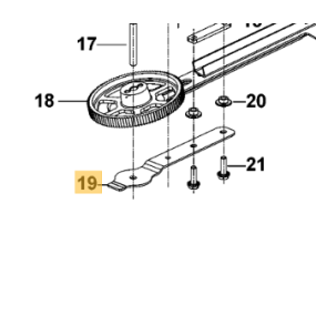 Support lamier BLACK & DECKER BCHTS36 - DCM563 - GTC18452PC