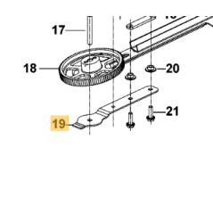 Support lamier BLACK & DECKER BCHTS36 - DCM563 - GTC18452PC