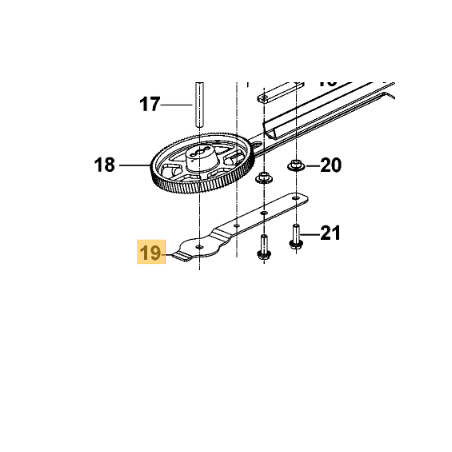 Support lamier BLACK & DECKER BCHTS36 - DCM563 - GTC18452PC