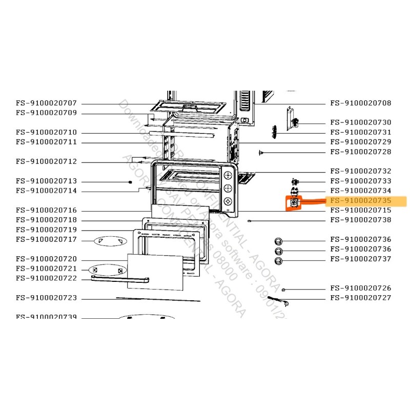Minuterie de remplacement pour four MOULINEX OPTIMO Minuterie de remplacement pour four MOULINEX OPTIMO