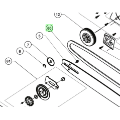Vis de tendeur de chaîne tronçonneuse RYOBI