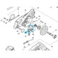 Pompe à huile pour tronçonneuses MAKITA BUC250 / BUC300