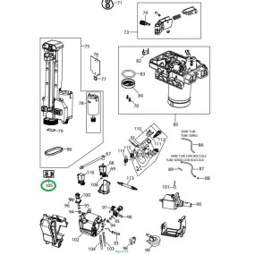 Curseur de came 5513214661 Machines à café automatiques DELONGHI