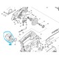 Réservoir d'huile tronçonneuses MAKITA BUC250 / BUC300 Réservoir d'huile tronçonneuses MAKITA BUC250 / BUC300