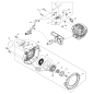 Lanceur 161328-2 pour tronçonneuses MAKITA EA3201S - EA3501S Lanceur 161328-2 pour tronçonneuses MAKITA EA3201S - EA3501S