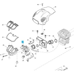 Carburateur pour tronçonneuses MAKITA EA3201S / DOLMAR PS-32C