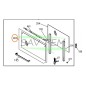 Vitre de façade Z57IA33 pour cuisinière AIRLUX CC902GTIX2 Vitre de façade Z57IA33 pour cuisinière AIRLUX CC902GTIX2
