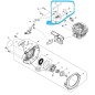 Bobine d'allumage 126270-4 pour tronçonneuses DOLMAR PS32C / MAKITA EA3201S