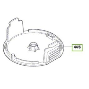 Cache bobine coupe-bordure BOSCH UniversalGrassCut 18 / 1600A01R5J