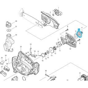 Pignon de chaine pour tronçonneuse MAKITA BUC122 / 221527-9